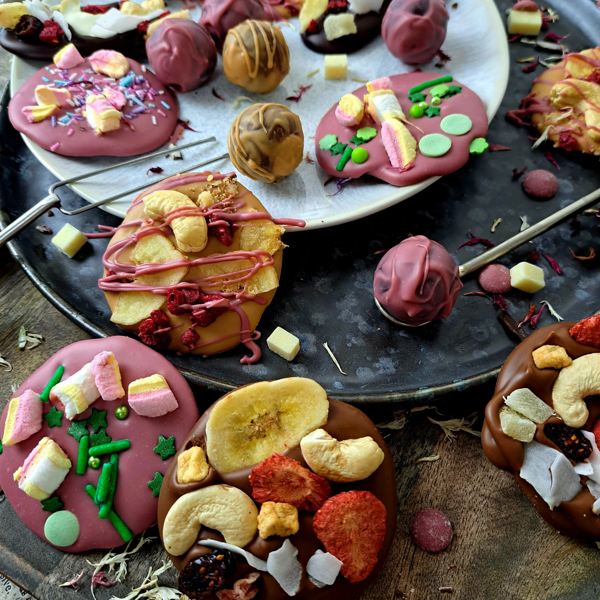 Verschiedene Naschereien